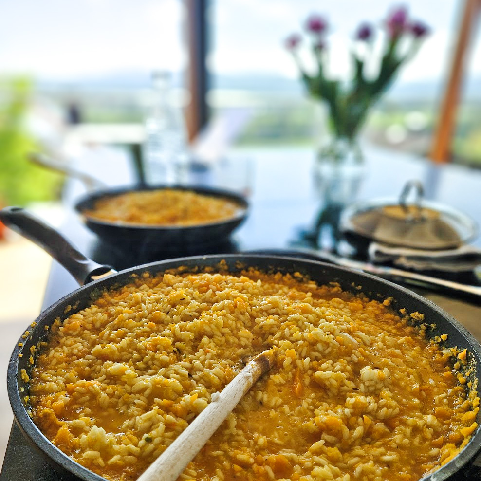Community Lunch #1 Kürbisrisotto