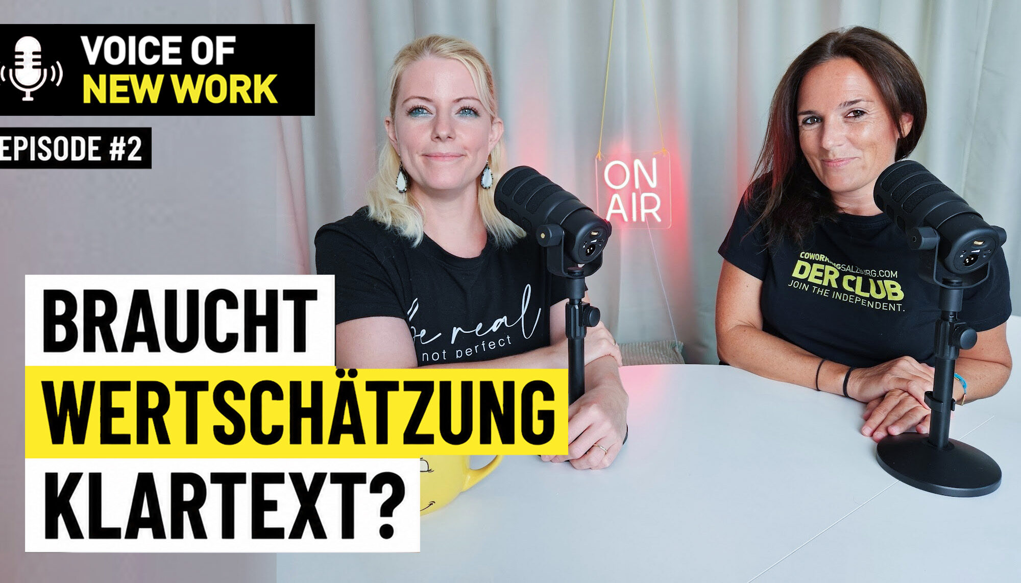 VOICE OF NEW WORK Podcast #2: Wertschätzung braucht Klartext – mit Astrid Stockinger